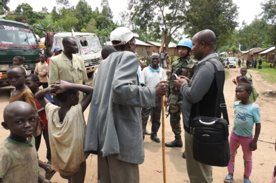A village in North Kivu, eastern DRC.