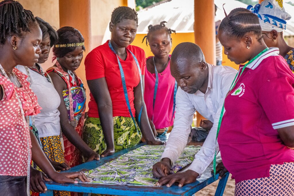 Youth at work in the DR Congo.