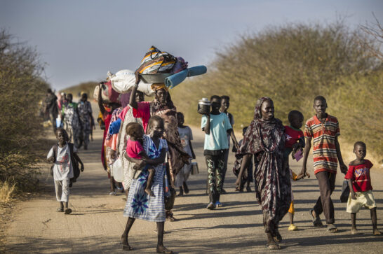 South Sudanese refugees.