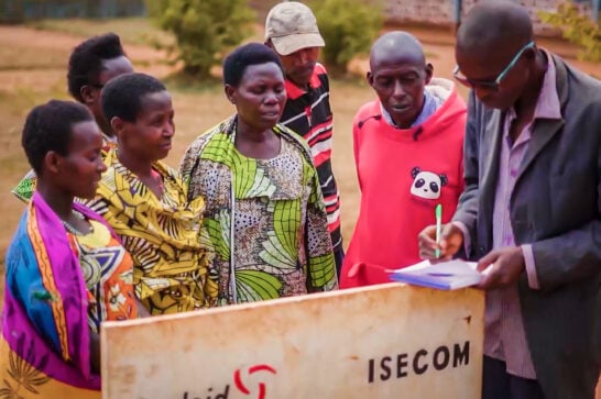 Burundian farmers.