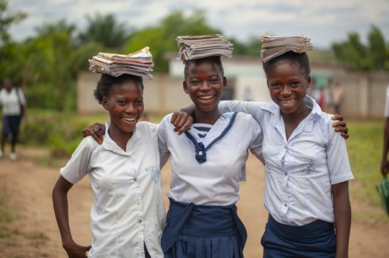 School-attending girls in Kananga, Kasaï Central (DR Congo). © Erwin van den Bergh