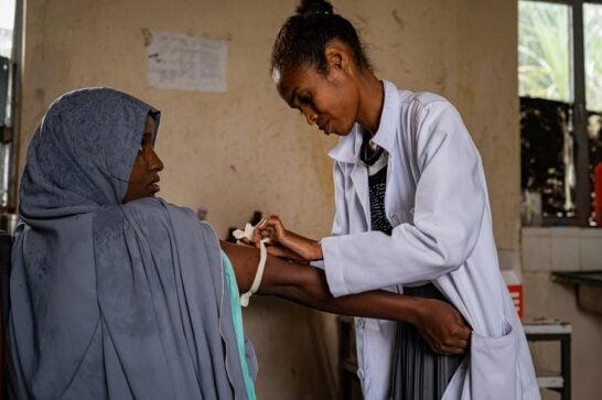 Health centre supported by Cordaid in Jimma, Ethiopia.