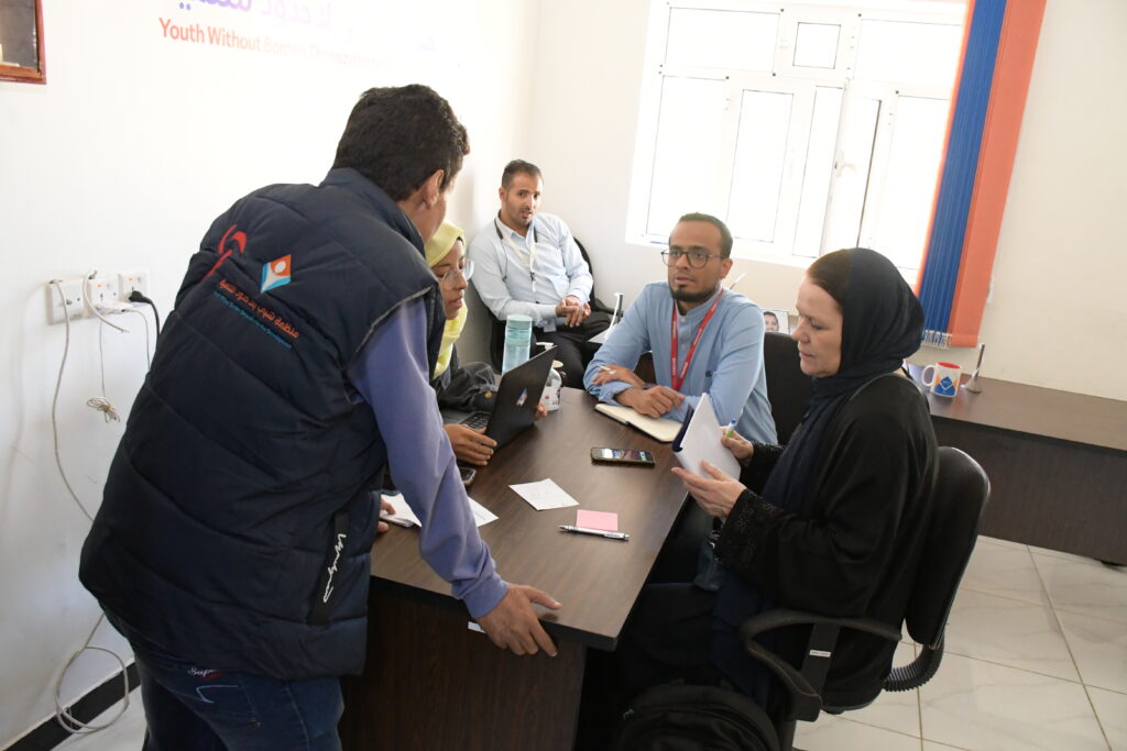 Cordaid staff in Yemen