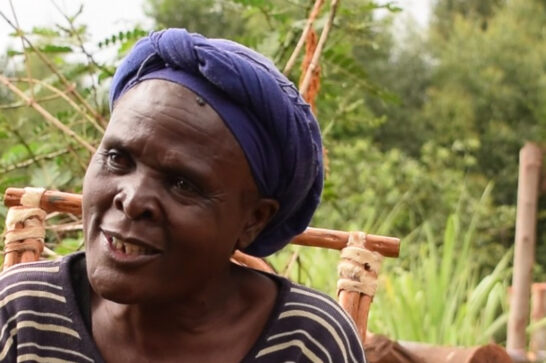 Female farmer in Kenya