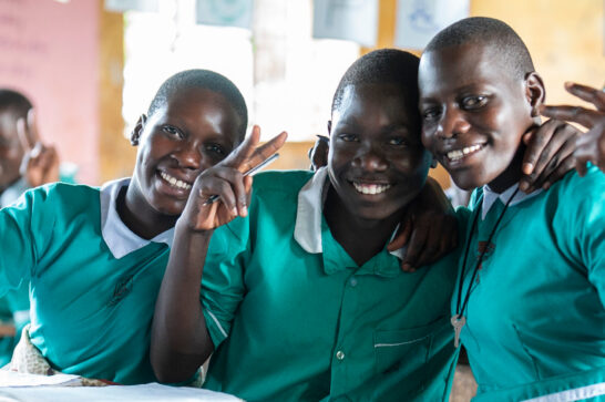 School girls in Uganda