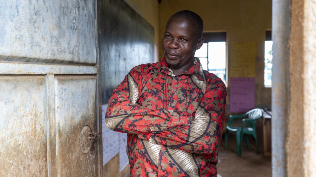 School teacher in Uganda
