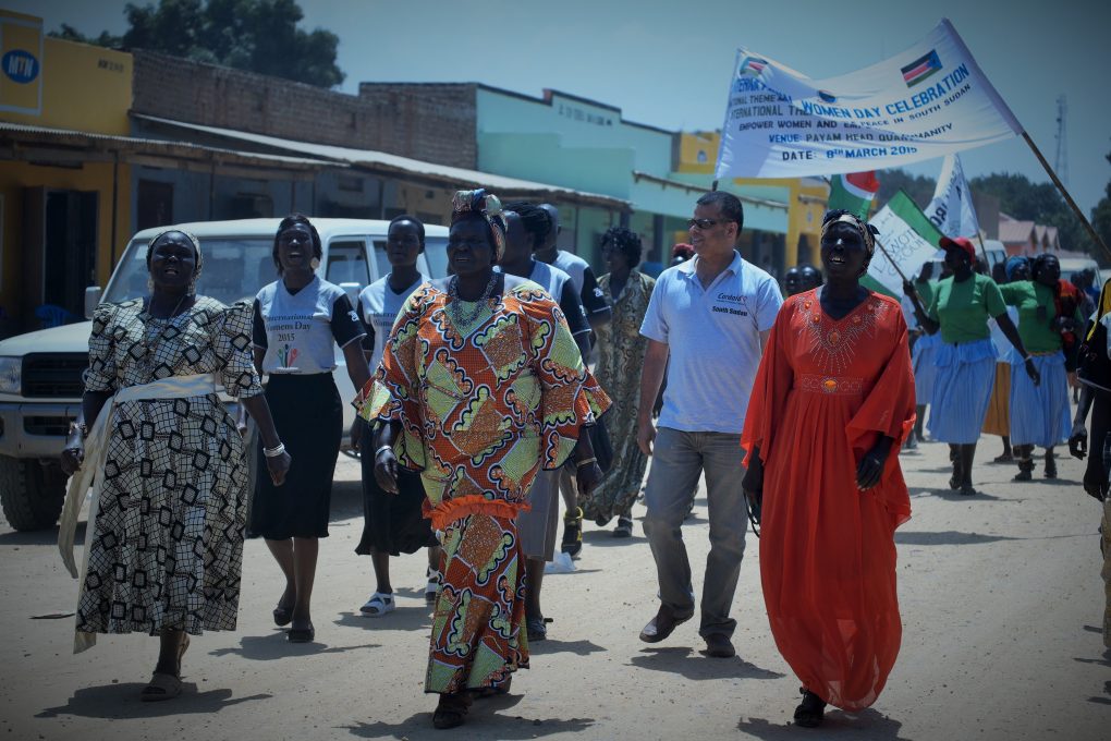 Women in South Sudan.