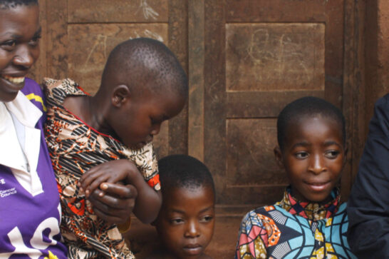 Burundian women and children.