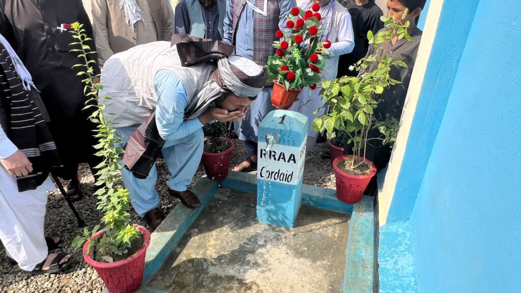 Watervoorziening in Afghanistan.