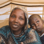 Nadia vluchteling oorlog Soedan noodhulp Cordaid Fotocredits CAFOD