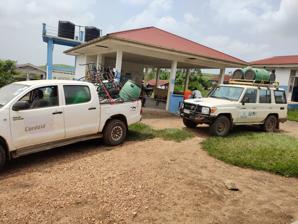 Distributie ebola hygienekits Democratische Republiek Congo 2026 Cordaid