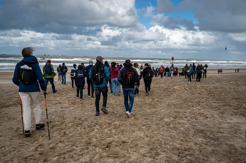 Start strand Scheveningen Cordaid Beach Challenge 2026